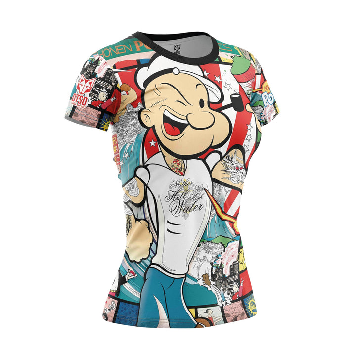 Women's T-Shirt Popeye Art Show / レディース半袖Tシャツ ポパイ アートショー