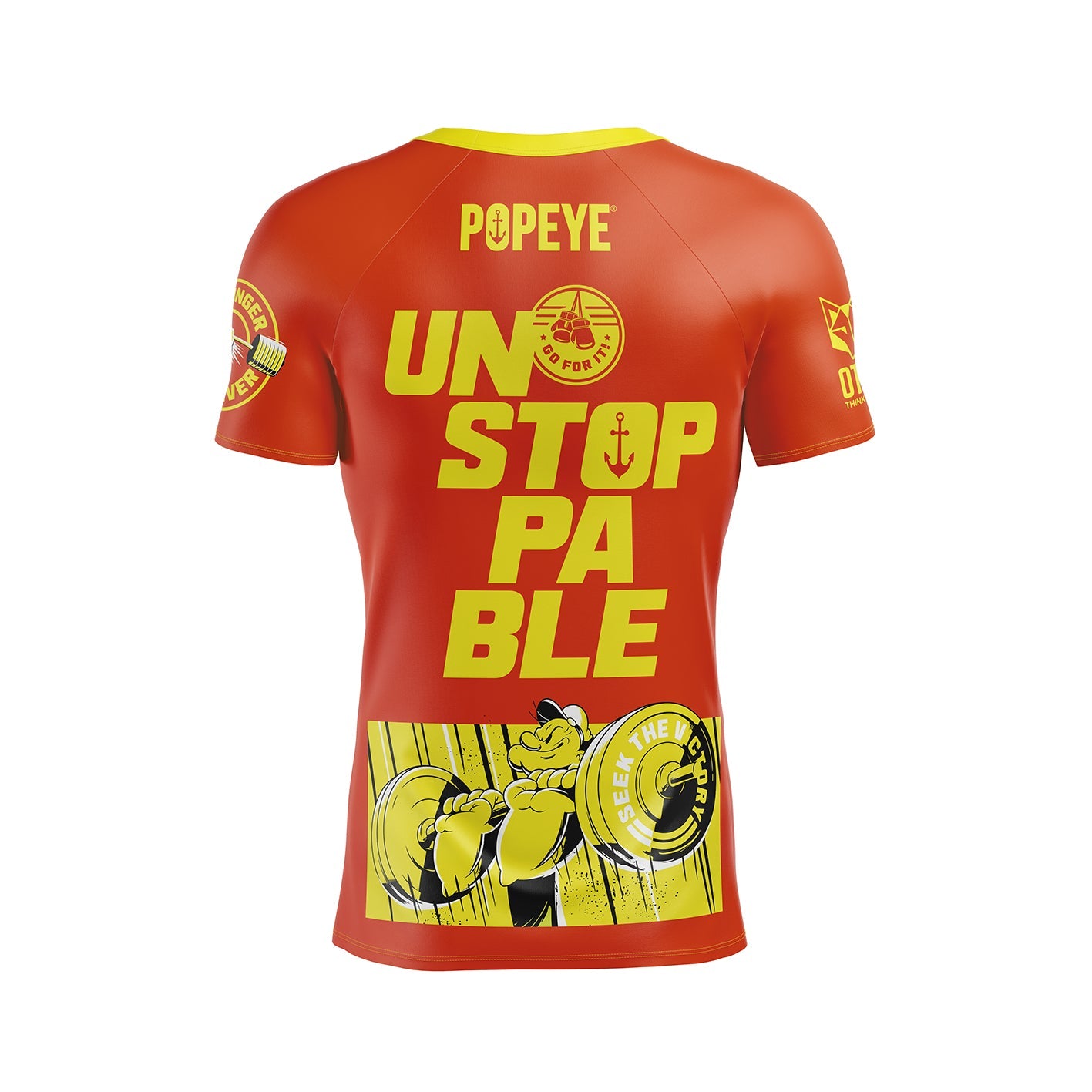 OTSO Men’s Short Sleeve Popeye Unstoppable (メンズ半袖Tシャツ ポパイ アンストッパブル)