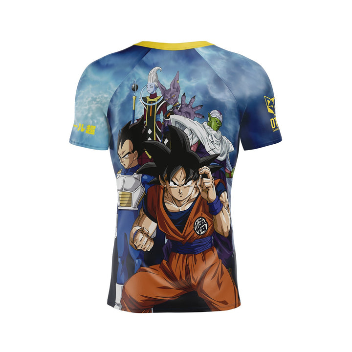 OTSO Men’s Short Sleeve  - Dragon Ball Super Goku Vegeta