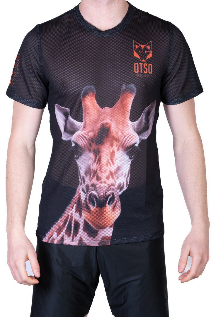 MEN'S SHORT SLEEVE SHIRT GIRAFFE(メンズ半袖Tシャツ ジラフ)