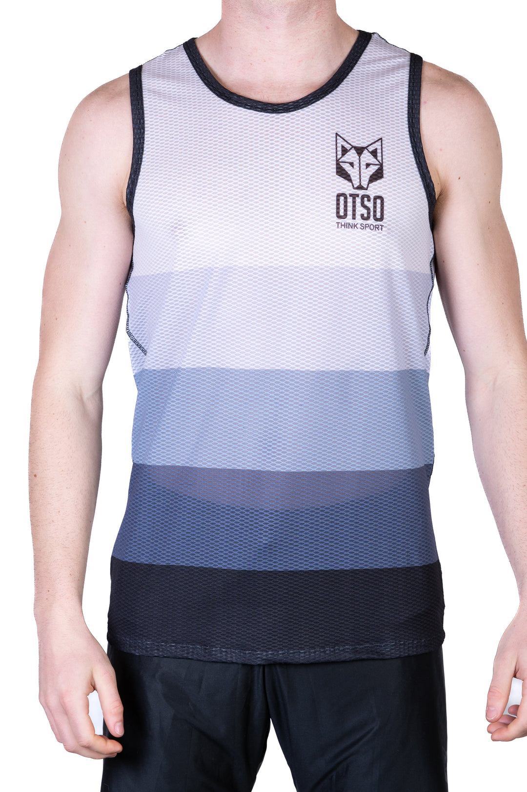 MEN'S SINGLET GREY(メンズ ノースリーブシャツ グレー)