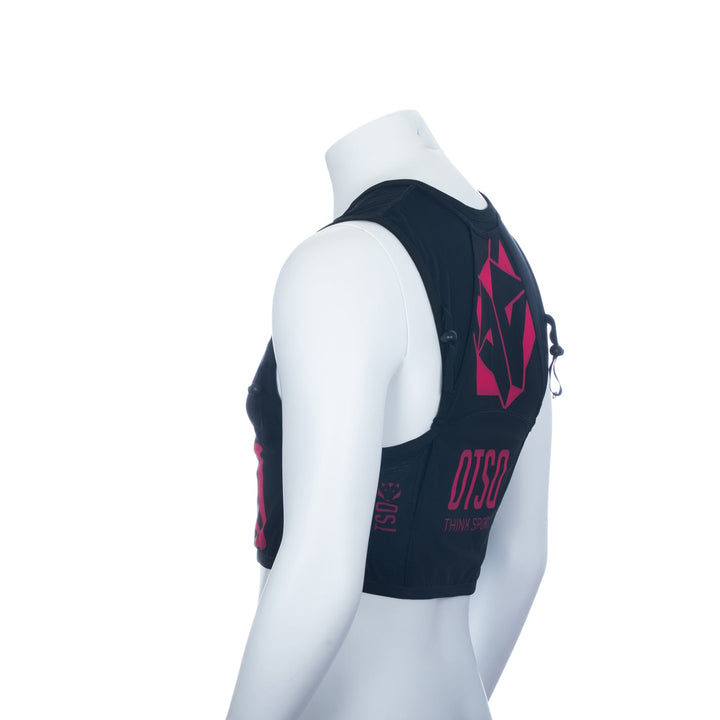 OTSO Trail Running Backpack Black & Pink (トレイルランニングバックパック ブラックxピンク )
