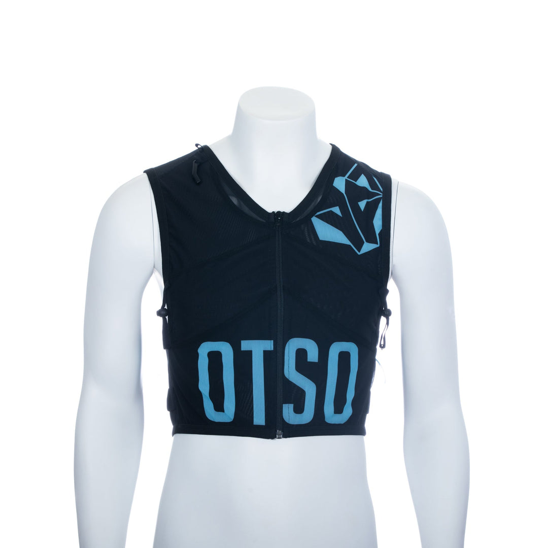 OTSO Trail Running Backpack Black & Turquoise (トレイルランニングバックパック ブラック×ターコイズ )