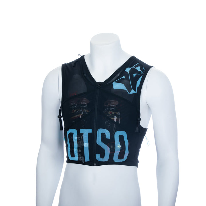 OTSO Trail Running Backpack Black & Turquoise (トレイルランニングバックパック ブラック×ターコイズ )