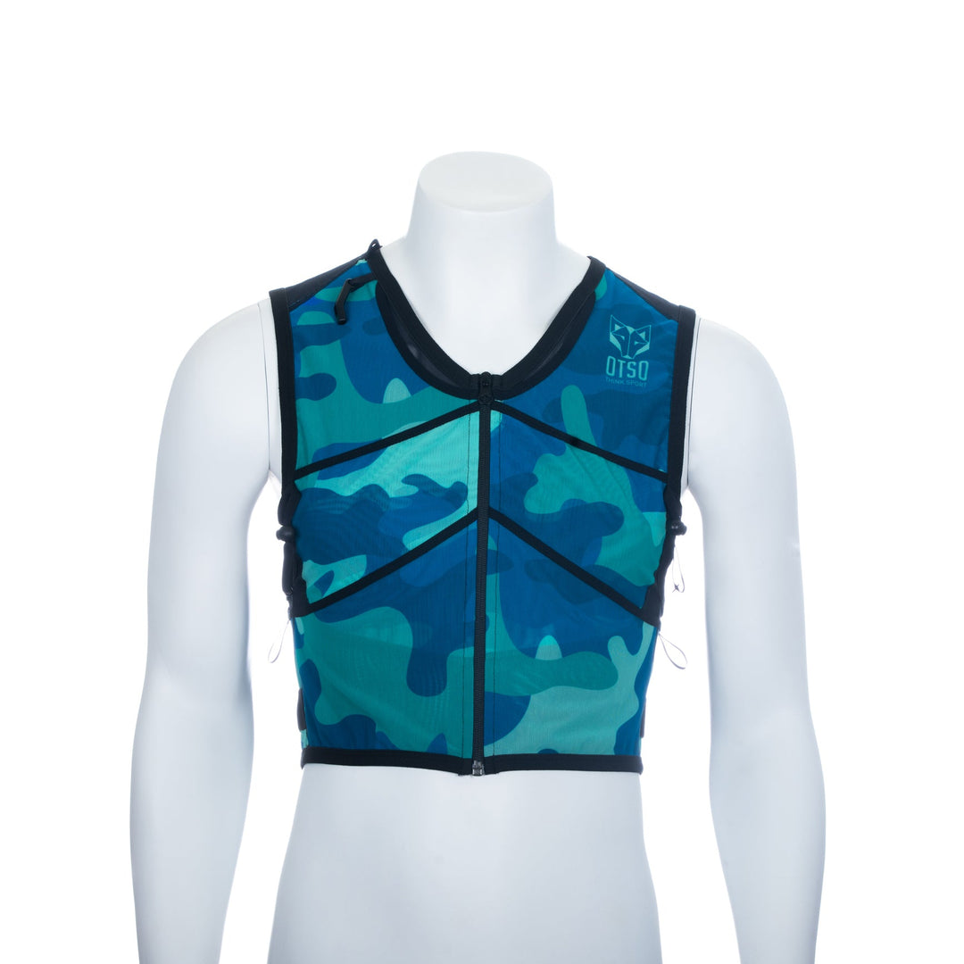 OTSO Trail Running Backpack Camo Blue (トレイルランニングバックパック カモブルー )