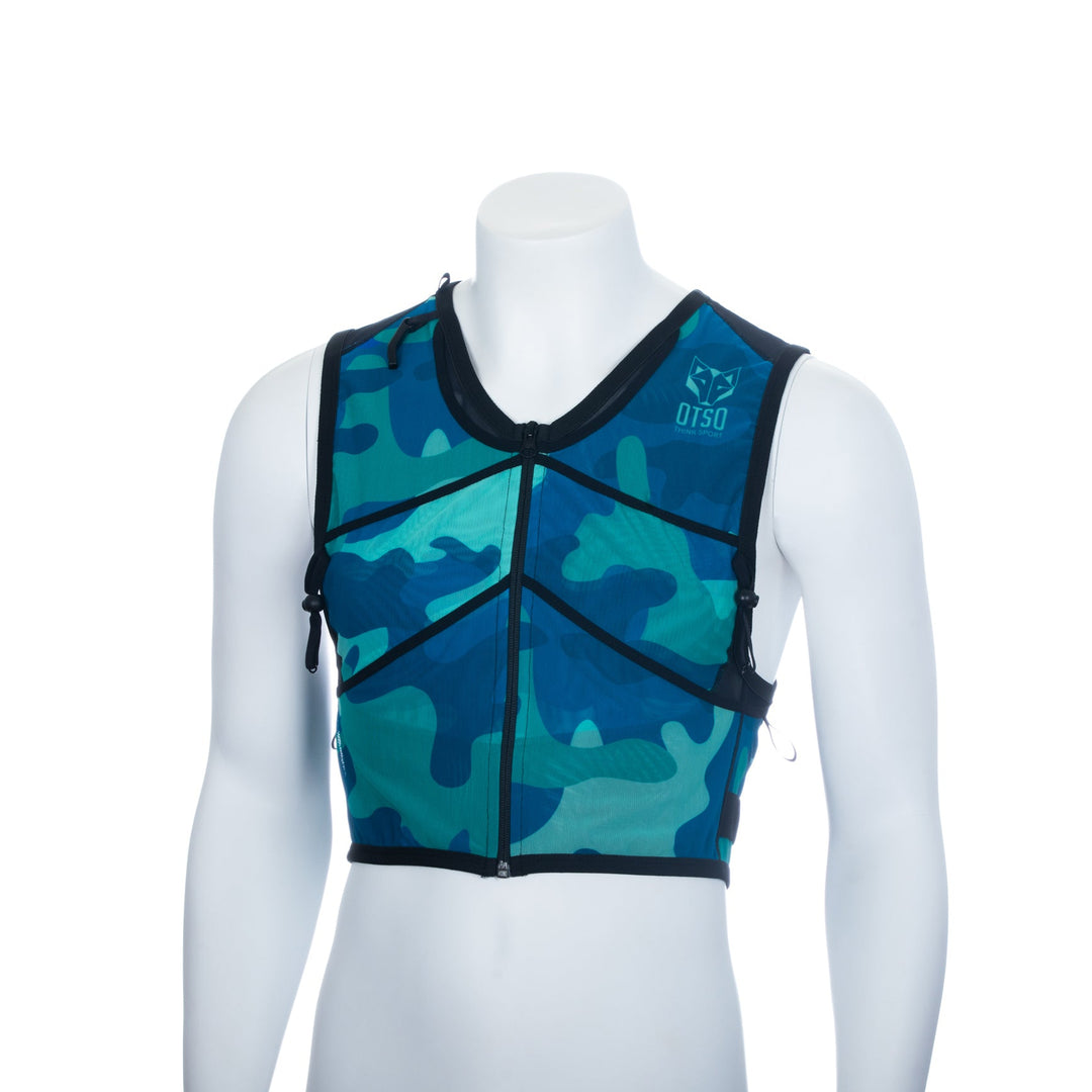 OTSO Trail Running Backpack Camo Blue (トレイルランニングバックパック カモブルー )