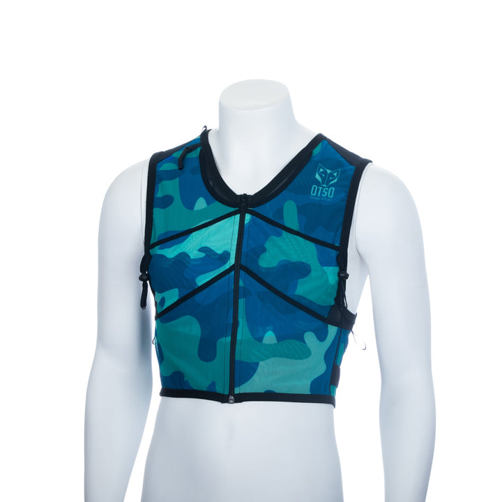 OTSO Trail Running Backpack Camo Blue (トレイルランニングバックパック カモブルー )