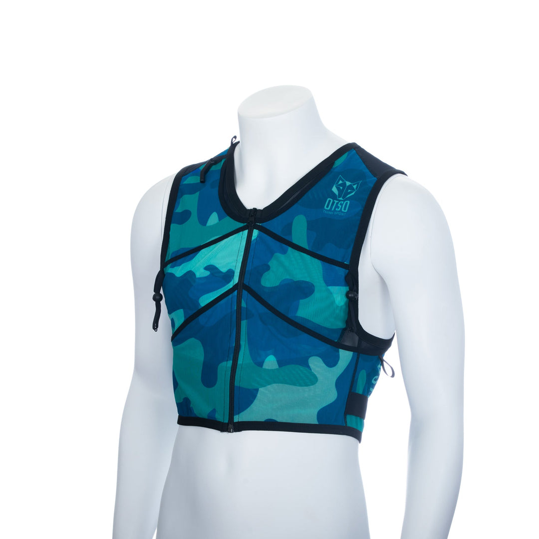 OTSO Trail Running Backpack Camo Blue (トレイルランニングバックパック カモブルー )
