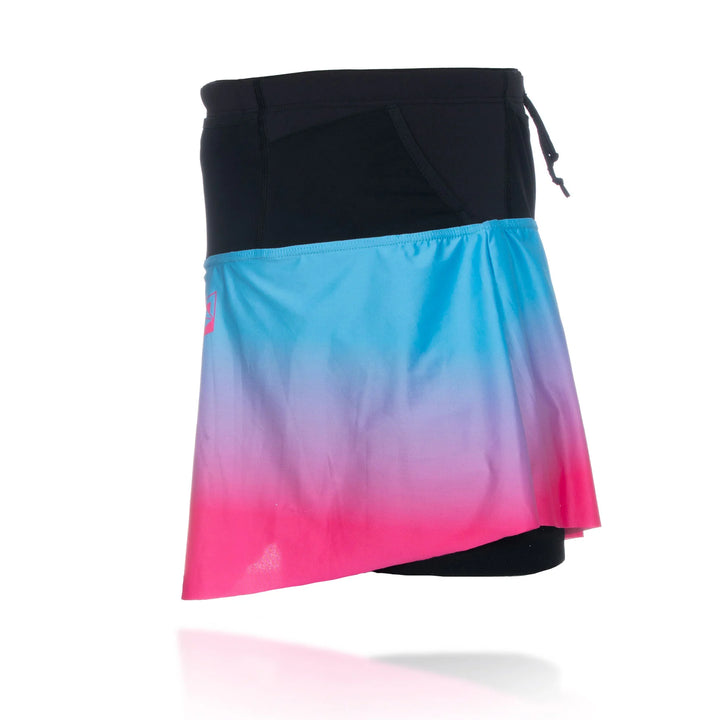 OTSO Women's Skirt Light Blue & Fluo Pink (レディーススカート ライトブルー/ピンク)