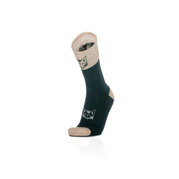 MERINO WOOL SOCKS HIGH CUT GREEN LEAF(メリノウールソックス ハイカット グリーンリーフ)