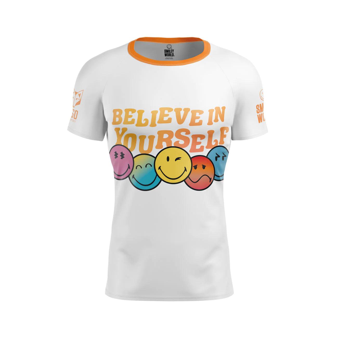 MEN'S SHORT SLEEVE SHIRT SMILEY WORLD BELIEVE(メンズ半袖Tシャツ スマイリーワールドビリーブ) - Rufus & Co. オンラインストア
