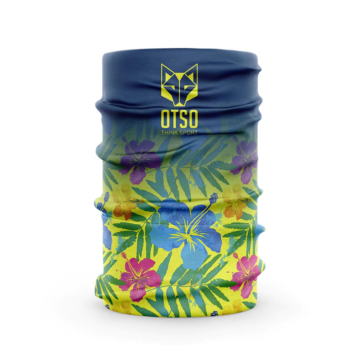 OTSO Neck Protector Floral Blue (ネックプロテクター フローラルブルー) - Rufus & Co. オンラインストア