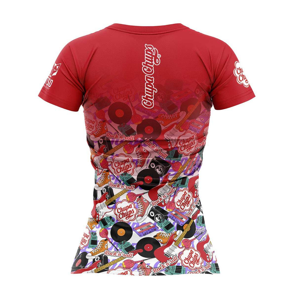 OTSO Women's Short Sleeve Shirt Chupa Chups Rockn'Roll (レディース半袖Tシャツ チュッパチャップス ロックンロール) - Rufus & Co. オンラインストア