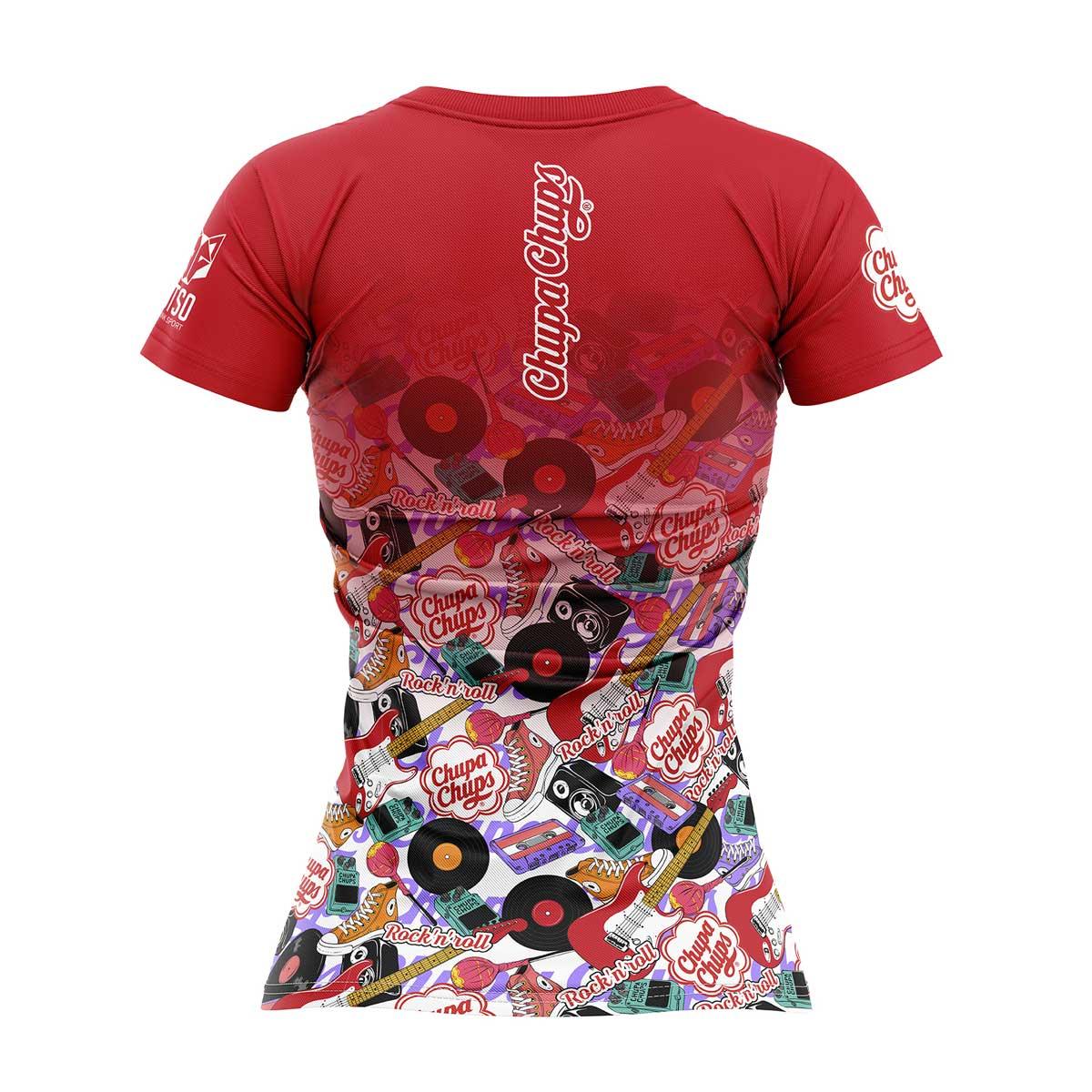 OTSO Women's Short Sleeve Shirt Chupa Chups Rockn'Roll (レディース半袖Tシャツ チュッパチャップス ロックンロール) - Rufus & Co. オンラインストア