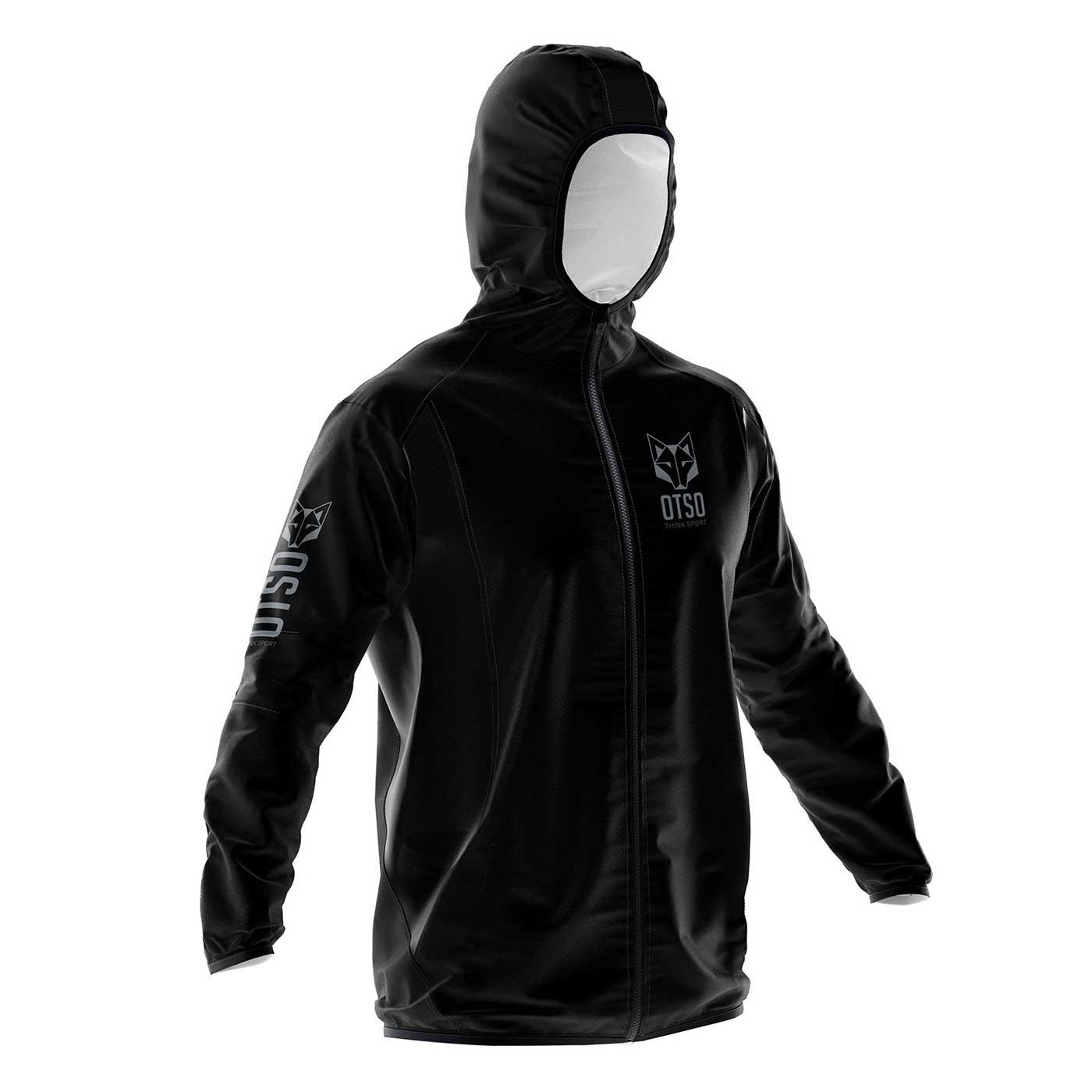 Waterproof Jacket Ultra Light Full Black (ユニセックス ウォータープルーフジャケット ウルトラライト フルブラック) - Rufus & Co. オンラインストア