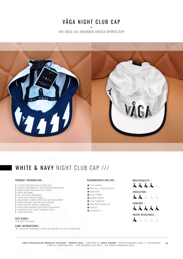 VÅGA NIGHT CLUB CAP (ヴァガ・ナイトクラブキャップ)