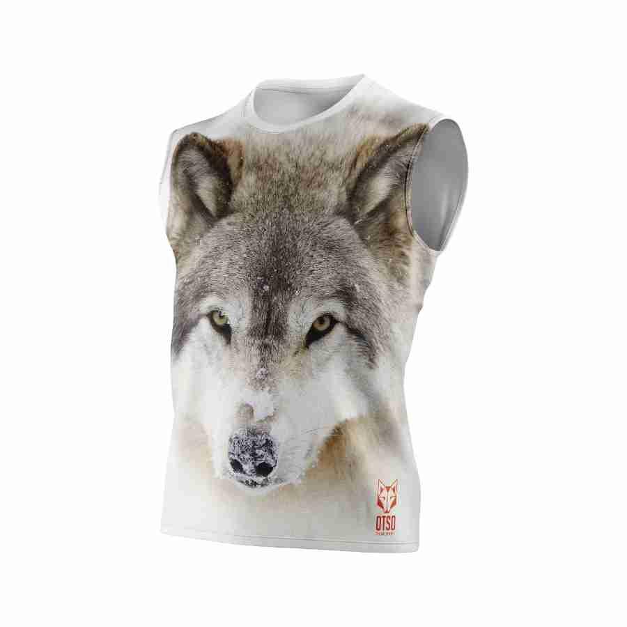 MEN'S TANK WOLF(メンズタンクトップTシャツ 狼) - Rufus & Co. オンラインストア