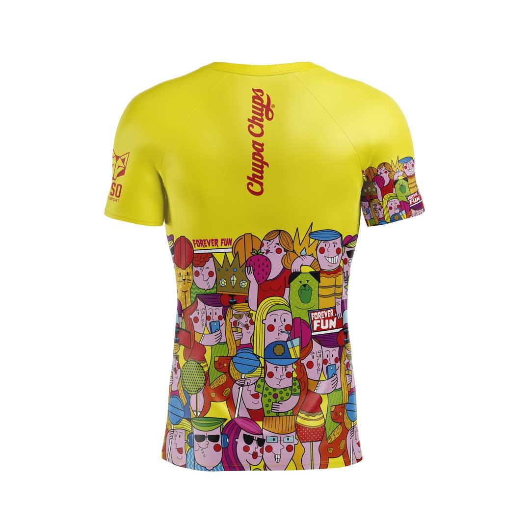 OTSO Men's Short Sleeve Shirt Chupa Chups Forever Fun (メンズ半袖T