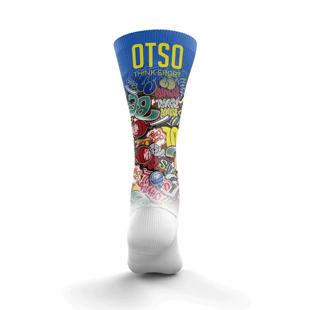 OTSO Multisport Socks High Cut Chupa Chups Graffiti (マルチスポーツソックス ハイカット チュッパチャップス グラフィティ) - Rufus & Co. オンラインストア