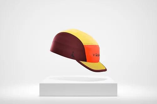 VÅGA CLUB CAP SUNSHINE YELLOW/BORDO & NEON ORANGE(ヴァガ・クラブキャップサンシャインイエロー/ボルドー&ネオンオレンジ) - Rufus & Co. オンラインストア