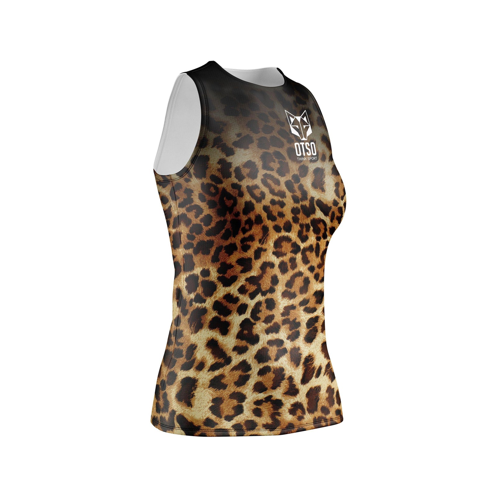 WOMEN'S SINGLET LEOPARD SKIN(レディース ノースリーブTシャツ ヒョウ柄) - Rufus & Co. オンラインストア