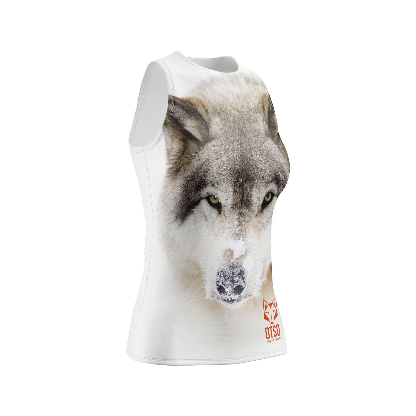 WOMEN'S SINGLET WOLF(レディース ノースリーブTシャツ 狼) - Rufus & Co. オンラインストア